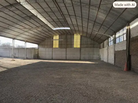 Galpón 758m2 en Cuarta Sección inversion renta alto amplio para guardado cochera logistica