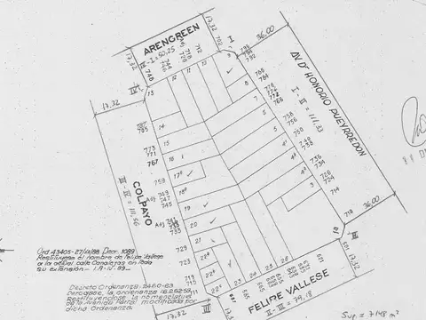 Terreno - Venta - Argentina, Capital Federal - FELIPE VALLESE 600