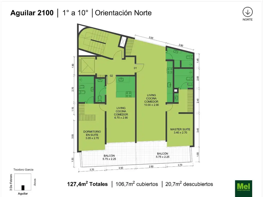 Emprendimiento en Belgrano - Etapa: En construcción