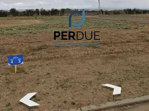 Terreno en  venta Campos de Manantiales 300mt2 - Apto duplex