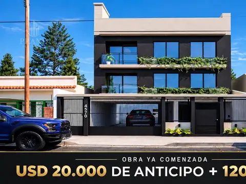 Depto pozo 3 amb Florida oeste anticipo usd 15mil y cuotas
