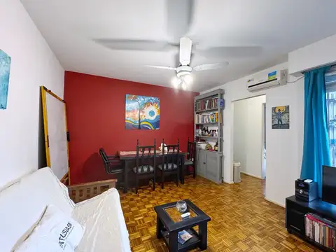 Departamento 2 ambientes con 1 baño