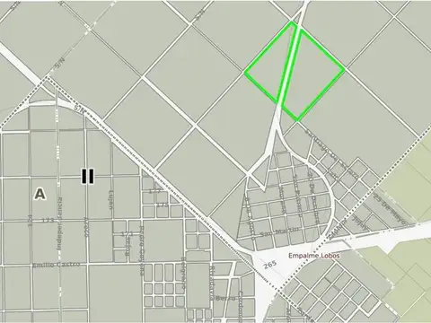 23.5 HAS IDEAL LOTEO EN LOBOS DENTRO DE LA URBANIZACIÓN