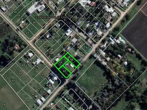 Terreno en Venta 41  mts Fondo