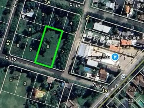 Terreno en venta - 1.383mts2 - Villa Elisa