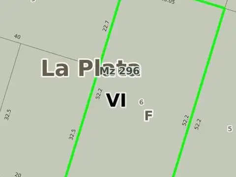 Terreno en Venta de 1383,0 m2
