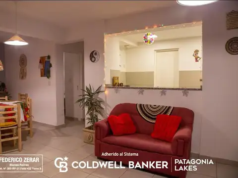 Departamento 3 ambientes con 1 baño