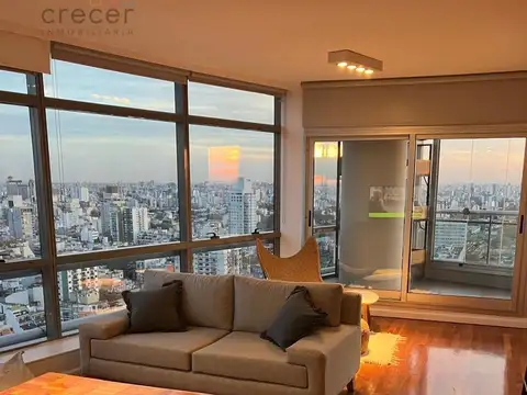 Venta departamento 3 ambientes en piso 31 con cochera y baulera Torre Beruti
