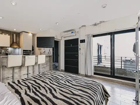 Departamento Monoambiente con 1 baño