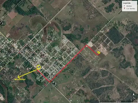 SE VENDE: COLONIA BENITEZ. TERRENO 12x40