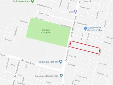 Terreno venta con localización perfecta para inversión: En frente de la Granja de la Esmeralda