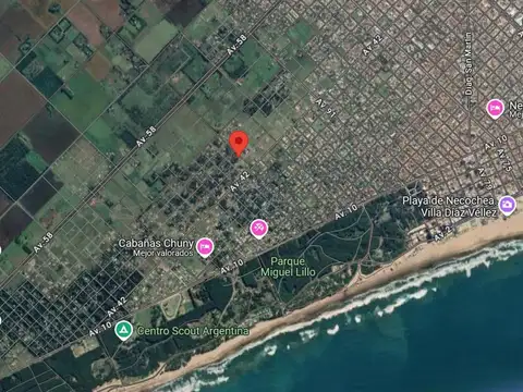 Lote 500m2 en venta, 10x50m, Parque La Florida, Necochea