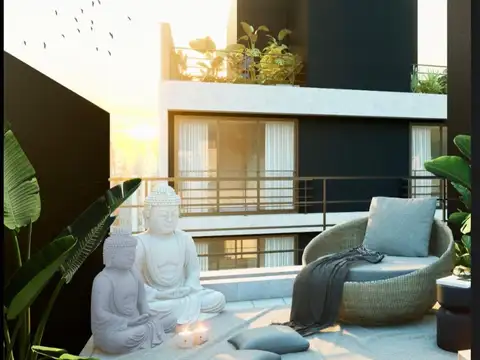 Departamento 3 ambientes con 2 baños