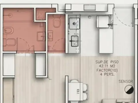 Departamento en Barrio River