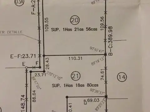 Terreno en Venta de 25000,0 m2