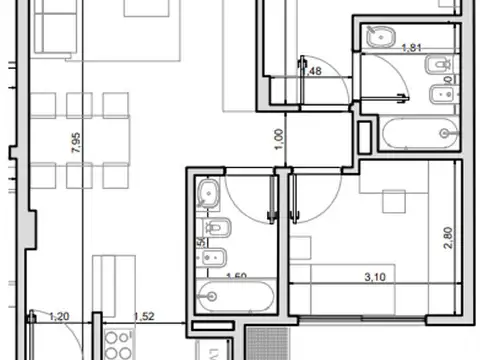 Departamento en Venta A Estrenar