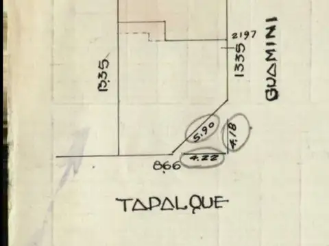 Terreno en Venta en Mataderos, USD 97.000