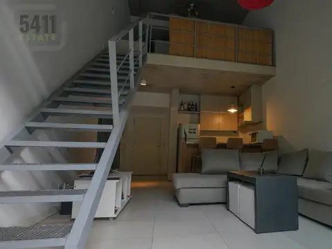 Venta de departamento 2 ambientes Loft al frente con patio, Ayres Vila, Pilar