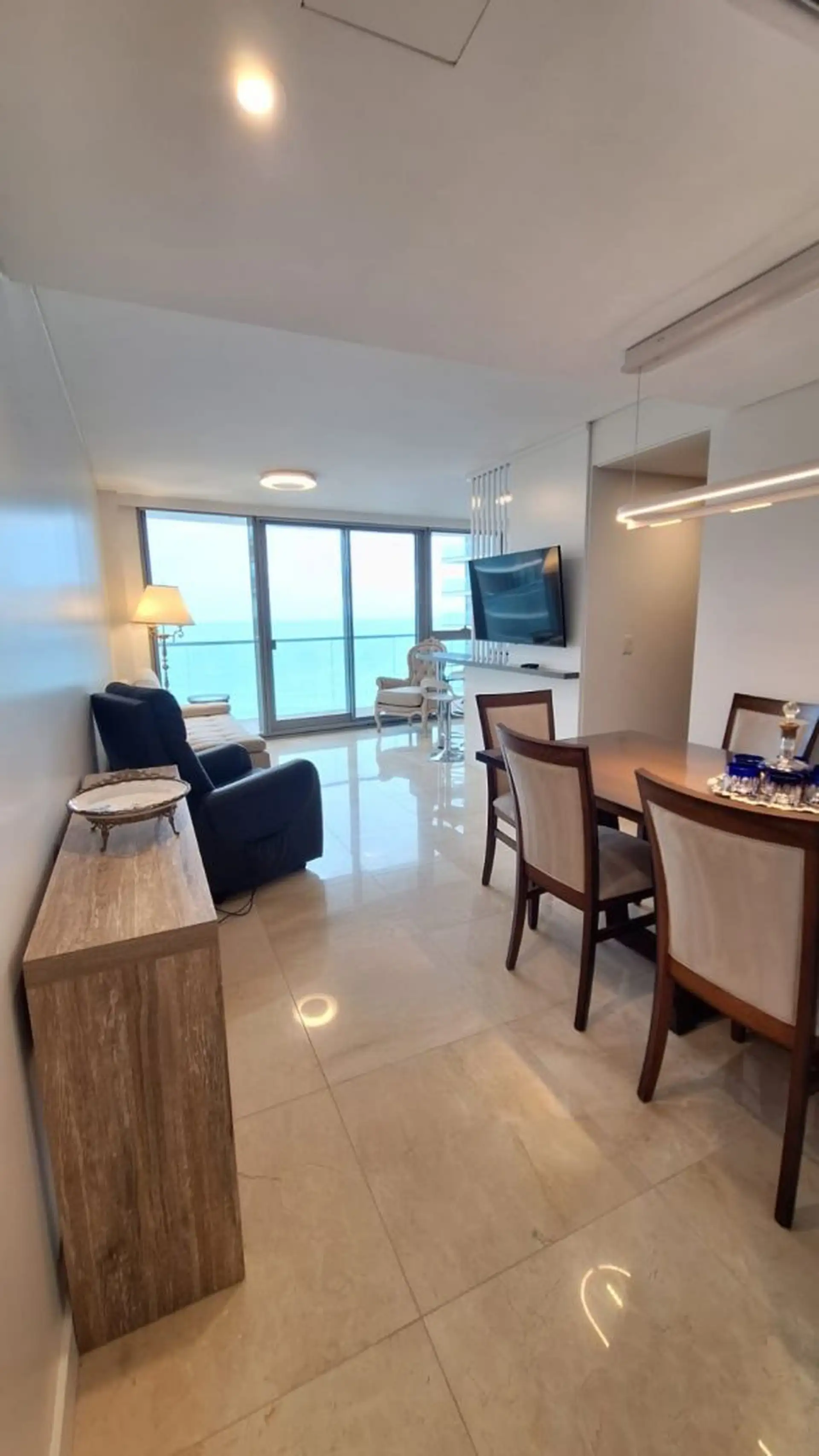 Depto 2 amb, 62m² con cochera doble y vista al mar — Playa Chica