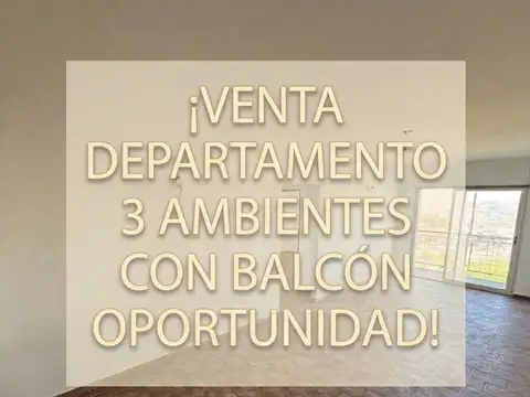 VENTA DEPARTAMENTO 3 AMBIENTES OPORTUNIDAD