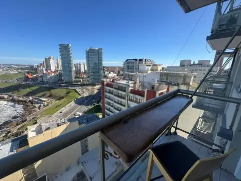 ALQUILER DEPARTAMENTO  2 AMBIENTES MAR DEL PLATA FRENTE AL MAR