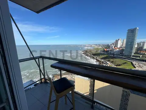 ALQUILER DEPARTAMENTO  2 AMBIENTES MAR DEL PLATA FRENTE AL MAR