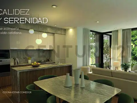Departamento 2 ambientes con 1 baño