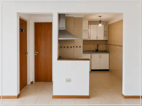 Departamento 2 ambientes con 1 baño