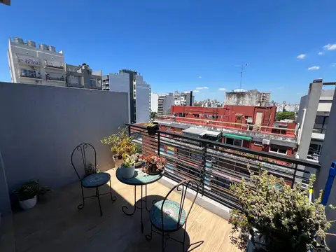 Alquiler Paternal Departamento 2 ambientes con Balcón al frente semi piso