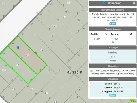 Terreno en Venta en Necochea, Partido de Necochea