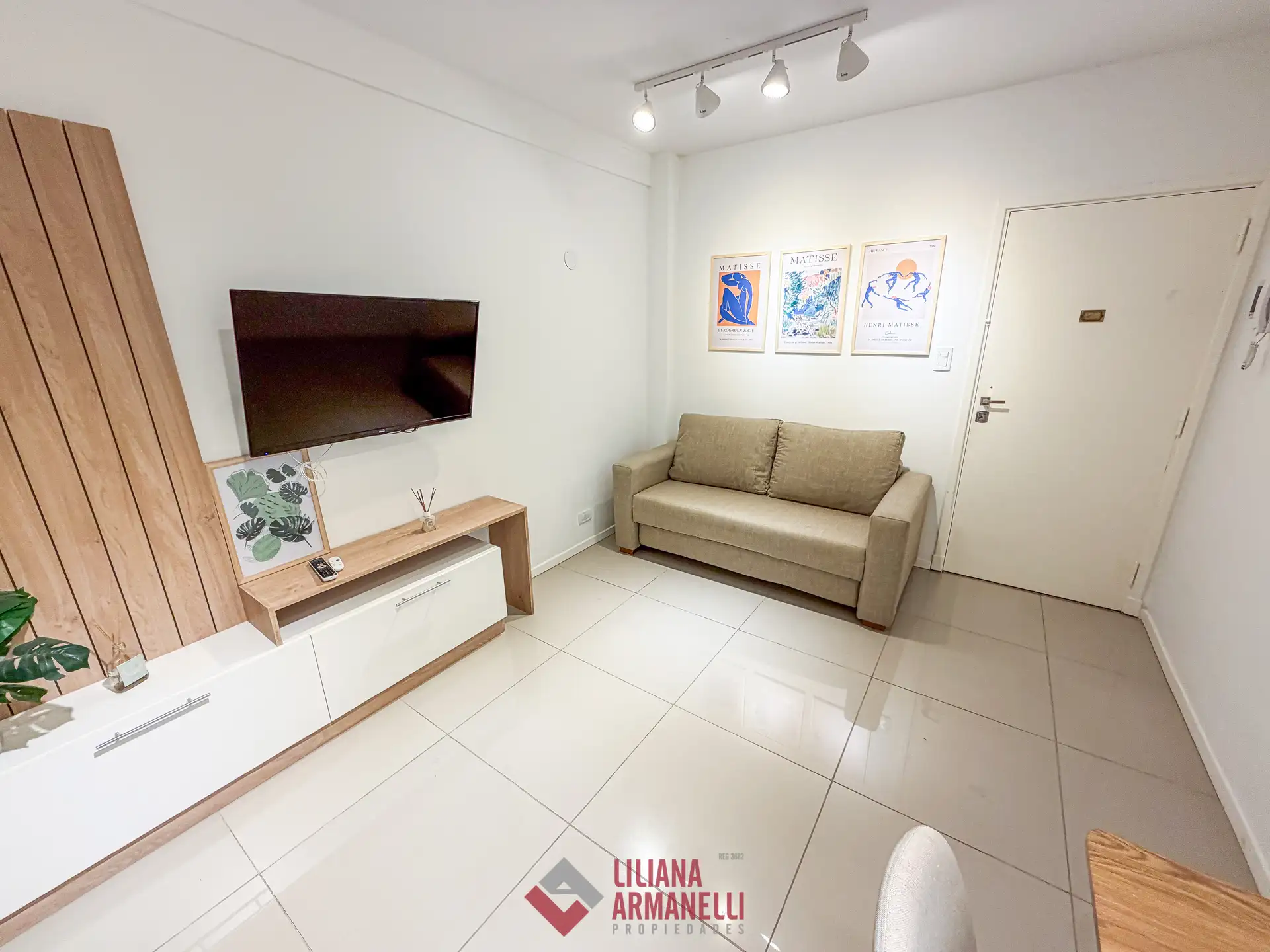 Depto 2 amb, 38m² amoblado en Olavarria y Colón
