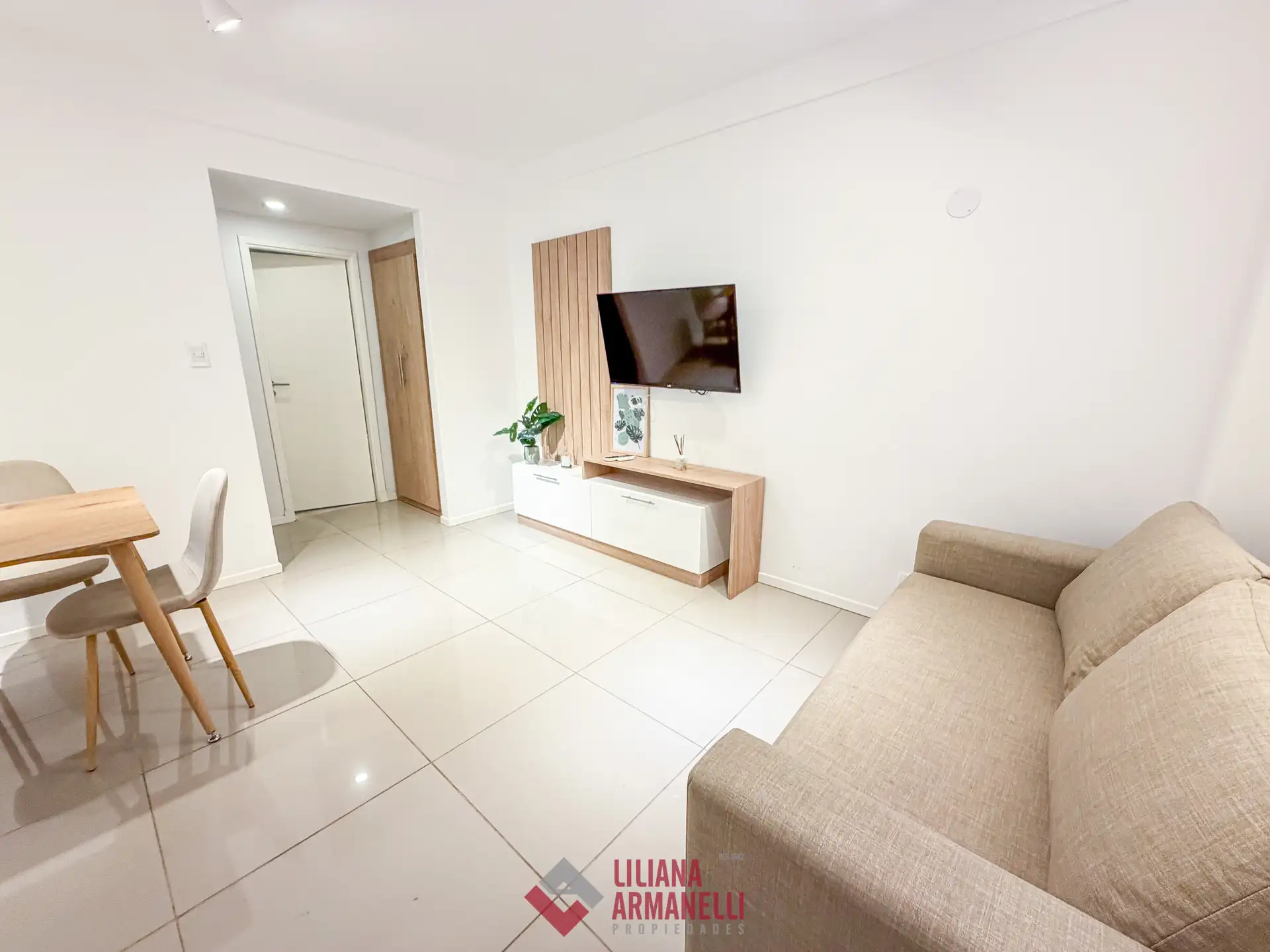 Depto 2 amb, 38m² amoblado en Olavarria y Colón