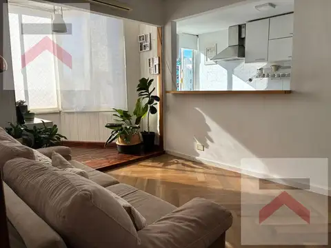 Departamento 3 ambientes con 1 baño