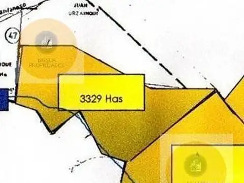 Campo en venta 3329 hectareas