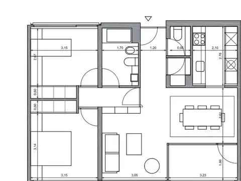 Departamento en Venta en General San Martin, USD 130.000