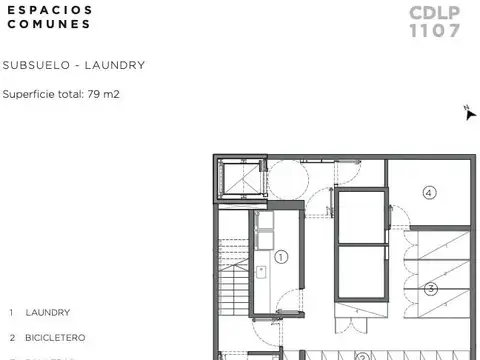 Departamento en Venta en Colegiales, USD 221.900