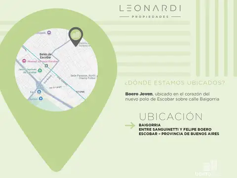 Boero Joven TIPO 1 PB con jardín