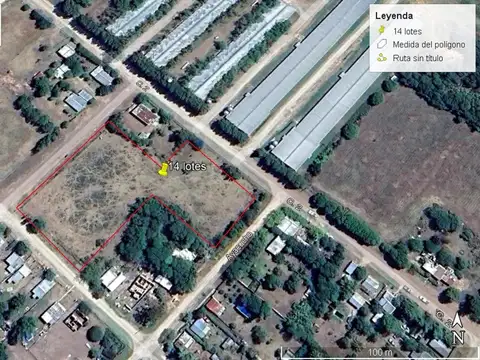 Vendo 14 lotes en block en Santa Lucía San Pedro.