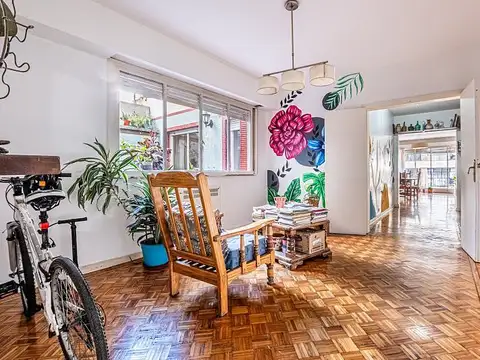 Venta Departamento 4 ambientes c/Dep Al frente Amplio Balcón/Patio Caballito