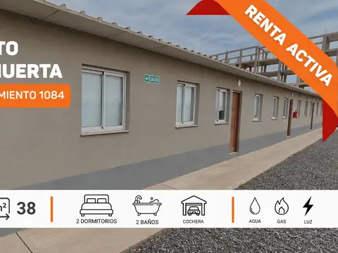 Venta departamento 38m2 c/renta añelo vaca muerta