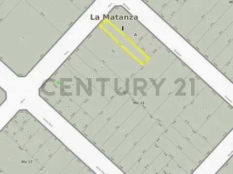 Terreno en Venta en San Justo, USD 210.000