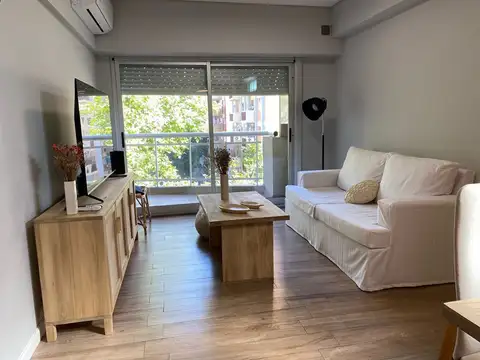 Departamento 3 ambientes, amoblado, en alquiler en Villa Devoto