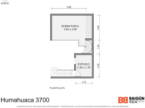 Depto Tipo Casa en Venta en Almagro, USD 134.500