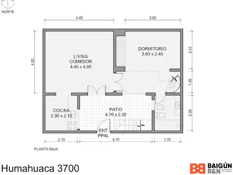 Depto Tipo Casa en Venta de 2 dormitorios