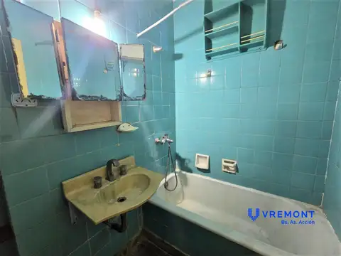 Departamento 3 ambientes con 1 baño