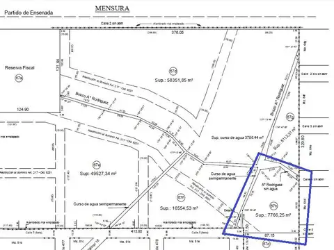 Terreno en Venta de 24320,0 m2