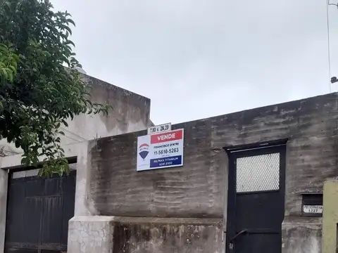 VTA DE LOTE DE TERRENO DE 7,80 X 26,29. LANUS ESTE