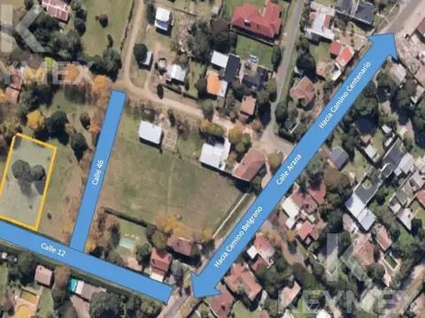 Terreno en Venta 25  mts Frente