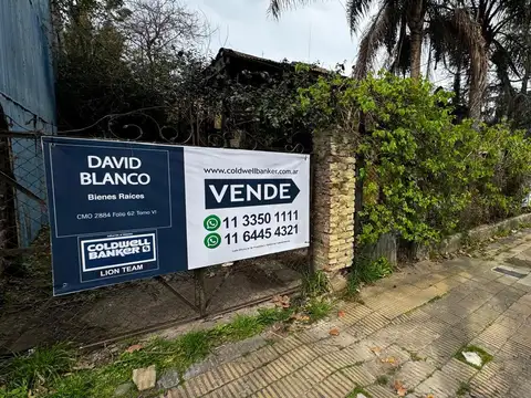 Venta lote Tigre Paseo Victorica