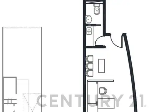 Departamento en Venta de Monoambiente